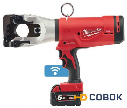 Фото Акк. гидравлический кабелерез Milwaukee M18 HCC45-522C FUEL ONE-KEY