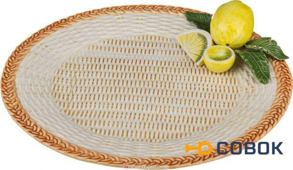 Фото Блюдо лимоны диаметр 32 см