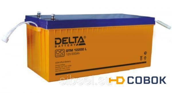 Фото Аккумуляторная батарея Delta DTM 12200 L