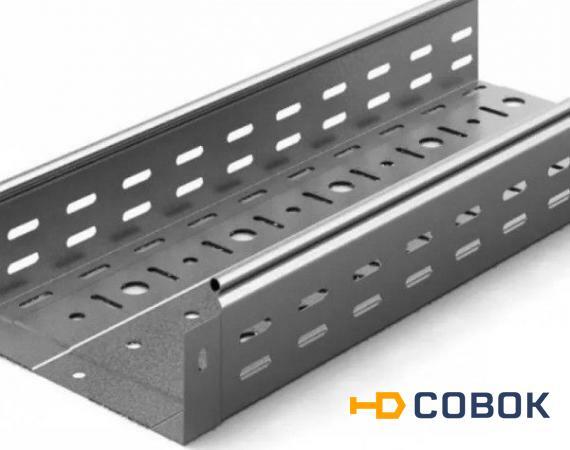 Фото Лоток кабельный перфорированный 500х50 оцинкованный s=1.0 мм