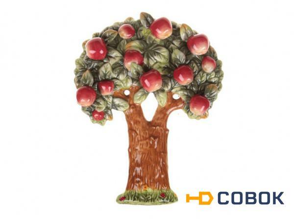 Фото Декоративное изделие"дерево с яблоками" высота=26 см. Hebei Grinding (59-284)