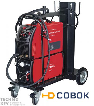 Фото Инвертор сварочный Fubag INTIG 500 T AC/DC PULSE + горелка FB TIG 18 5P 4m (38042) + блок жидкостного охлаждения Cool 70 (38035) + тележка (38036)