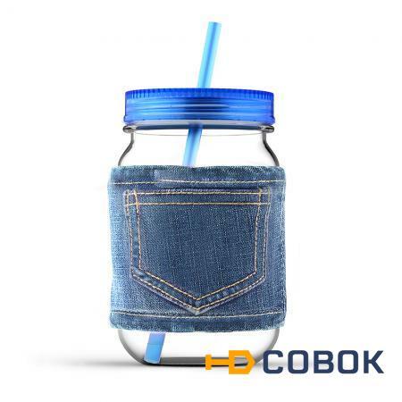 Фото Кружка Asobu Jeans jar (0,75 литра)