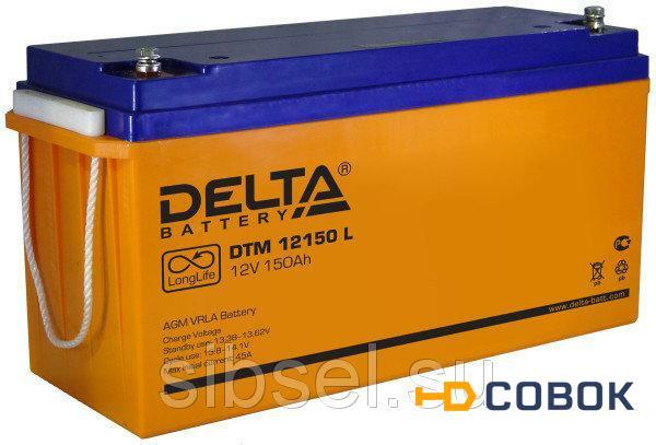 Фото Аккумуляторная батарея Delta DTM 12150 L