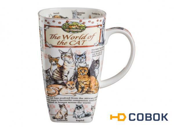 Фото Кружка "the world of the cat" 600 мл. Porcelain Manufacturing (264-217)