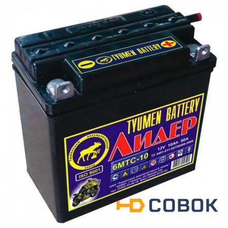 Фото Аккумуляторная батарея Tyumen Battery Лидер 12В 9-10Ач