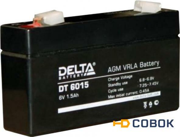 Фото Аккумулятор Delta DT 6015