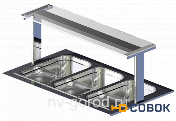 Фото Настольная полка Optima Shelf 083/F стеклянная