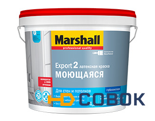 Фото Export 2 Marshall (Маршалл) — глубокоматовая краска для стен и потолков