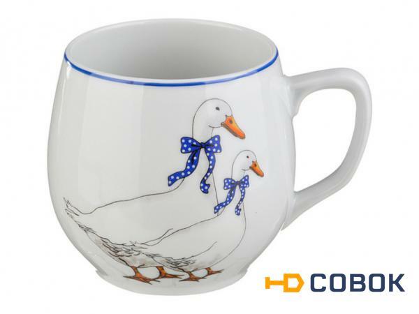 Фото Кружка "гуси" 350 мл. Cesky Porcelan (606-592)