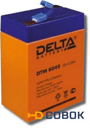 Фото Аккумулятор Delta DTM 6045