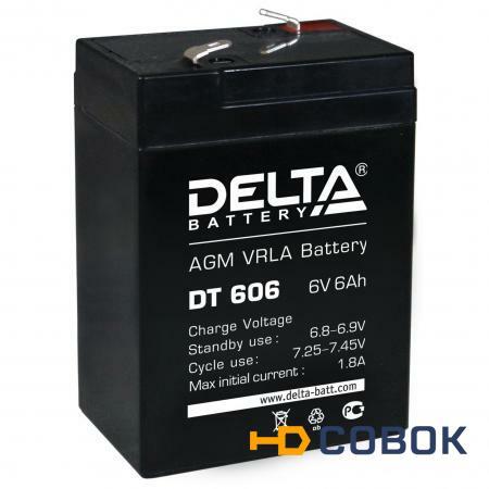 Фото Аккумуляторная батарея DELTA DT 606