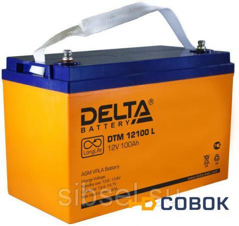 Фото Аккумуляторная батарея Delta DTM 12100 L