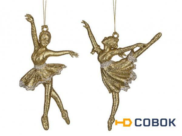 Фото Декоративное изделие "балерина" золото/серебро 9*2 см.высота=14 см.(мал-24/кор Myco International (865-044)