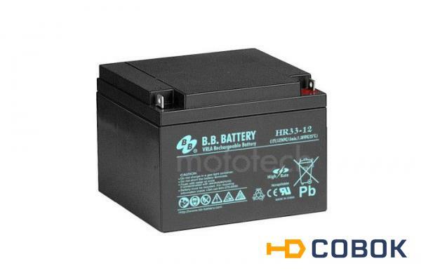 Фото Аккумуляторная батарея B.B.Battery HR 33-12