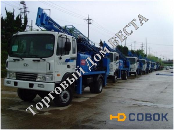 Фото Буровая установка hanjin D&B-16RC- POWER 6000Multi на базе hyundai HD 120 ,2014 года .