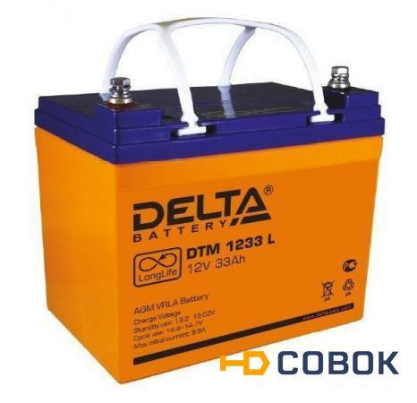 Фото Аккумуляторная батарея DELTA DTM 1233 L