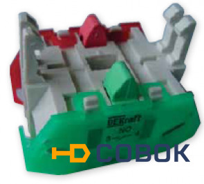 Фото Вспомогательный контакт DEKraft монтаж сбоку для силового выключателя для защитного выключателя двигателя