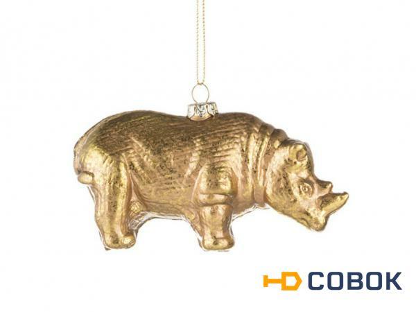 Фото Изделие декоративное "носорог" Polite Crafts&gifts (867-022)