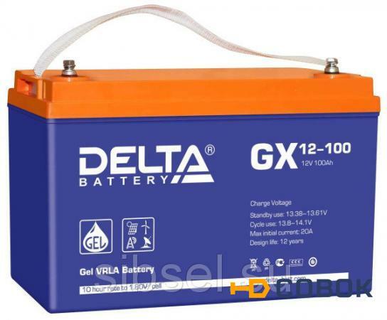 Фото Аккумуляторная батарея Delta GX 12-100