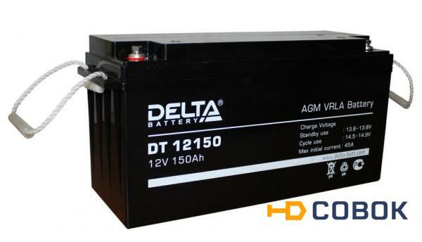 Фото Аккумулятор Delta DT 12150