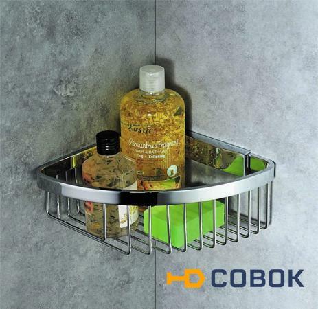 Фото Colombo Design Complementi B9648 Полка - решётка угловая (хром)