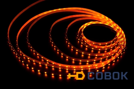 Фото Светодиодная лента LEDcraft 4,8 Вт/м 60 диодов/м желтая