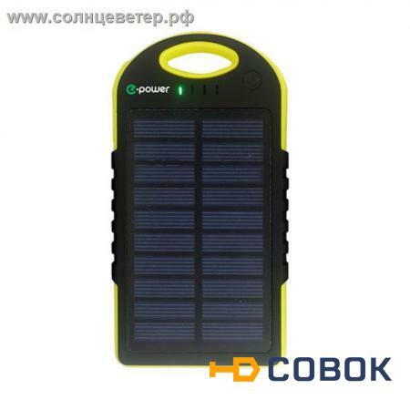 Фото Портативный солнечный аккумулятор E-Power PB10000Y