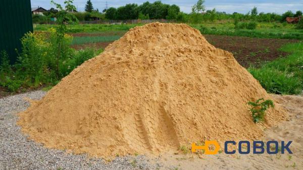 Фото Песок гранитный - основание под бетон сеяный с доставкой