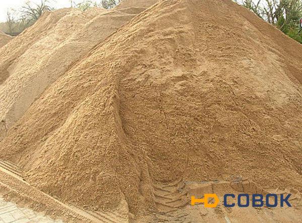 Фото Песок кварцевый для дорожного строительства сеяный с доставкой
