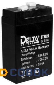 Фото Аккумуляторная батарея DELTA DT 6028