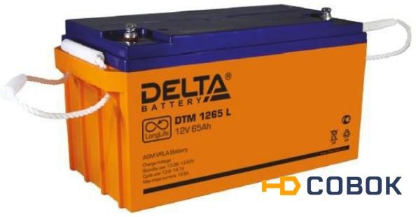 Фото DTM 1265L Аккумуляторная батарея Delta
