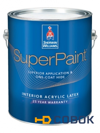 Фото SuperPaint® Interior Acrylic Latex - Интерьерная Краска