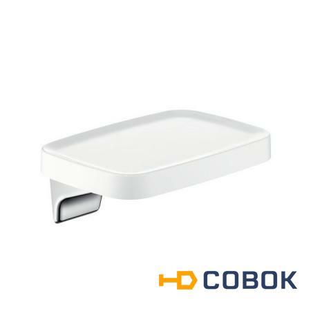 Фото Hansgrohe Axor Bouroullec 42671400 Полочка (хром/белый)