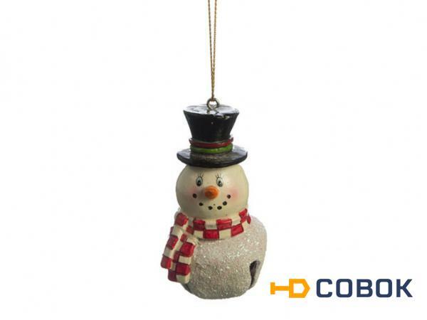 Фото Изделие декоративное "снеговик" 5.5*4*8 см.без упаковки Polite Crafts&gifts (156-409)