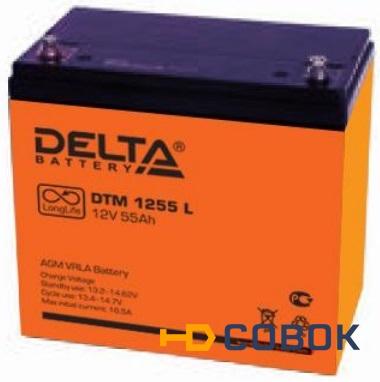Фото DTM 1255L Аккумуляторная батарея Delta