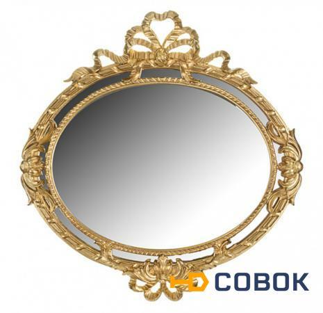 Фото Зеркало настенное позолоченное 50*50/29*39 см. Euromarchi S.r.l. (290-023)