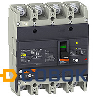 Фото А.В. С ДИФ.ЗАЩ. 36 KA/415 В 4П/3Т 200 A Schneider Electric EZCV250H4200