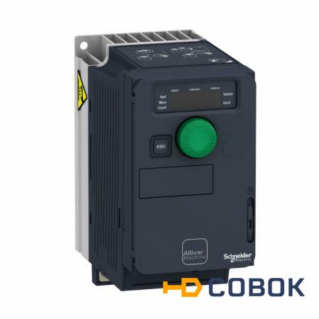 Фото Преобразователь частоты ATV320 0.75кВт 240В 1ф Компактный Schneider Electric ATV320U07M2C