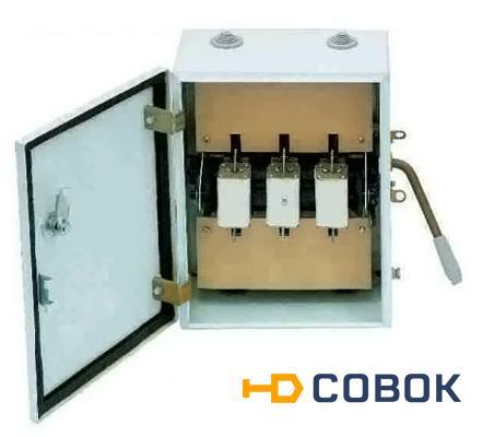 Фото Корпус с выключателем-разъединителем нагрузки с предохранителями Узола 320x260x164мм