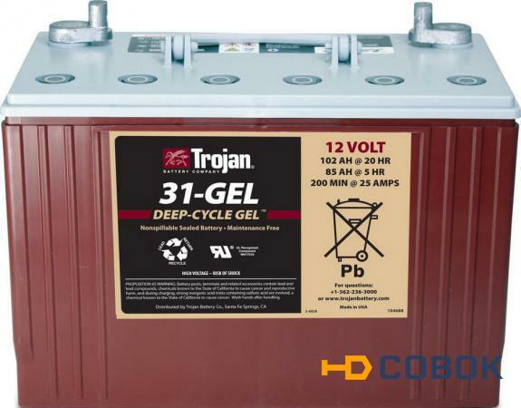 Фото Тяговый аккумулятор Trojan 31-GEL