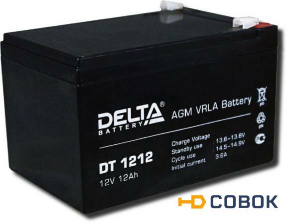 Фото Аккумулятор Delta DT 1212