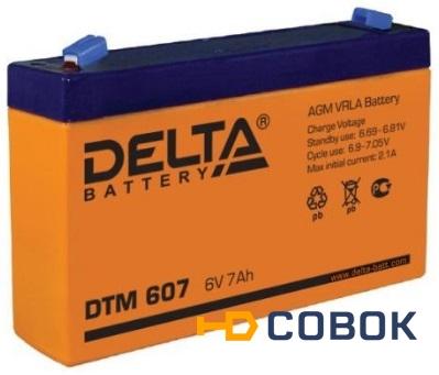 Фото DTM 607 Аккумуляторная батарея Delta