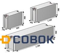 Фото Блок фундаментый ФБС 9.5.6