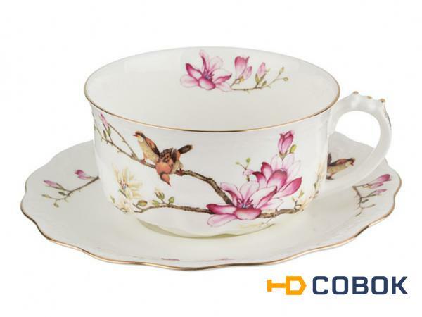 Фото Чайный набор на 1 персону 2 пр.375 мл. Porcelain Manufacturing (264-522)