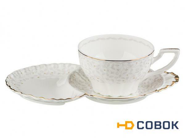 Фото Чайный набор на 1 персону 2 пр."вивьен" 400 мл. Porcelain Manufacturing (264-523)