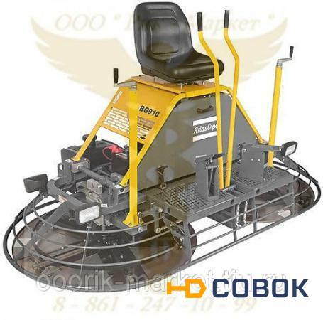 Фото ДВУХРОТОРНАЯ ЗАТИРОЧНАЯ МАШИНА ПО БЕТОНУ ATLAS COPCO BG920 DIESEL