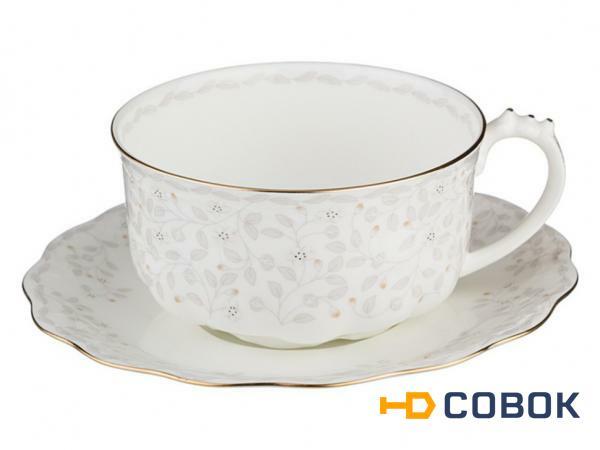 Фото Чайный набор на 1 персону 2 пр."вивьен" 375 мл. Porcelain Manufacturing (264-519)