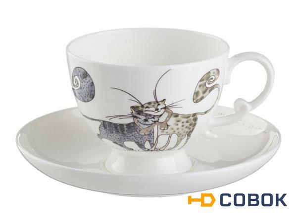 Фото Чайный набор на 1 персону 2 пр.250 мл. Porcelain Manufacturing (264-532)