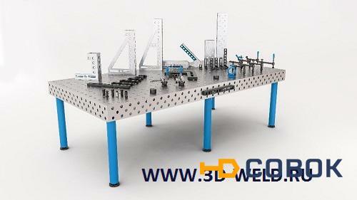 Фото Сварочно-сборочный стол 3D-Weld Expert 1100х2300 мм